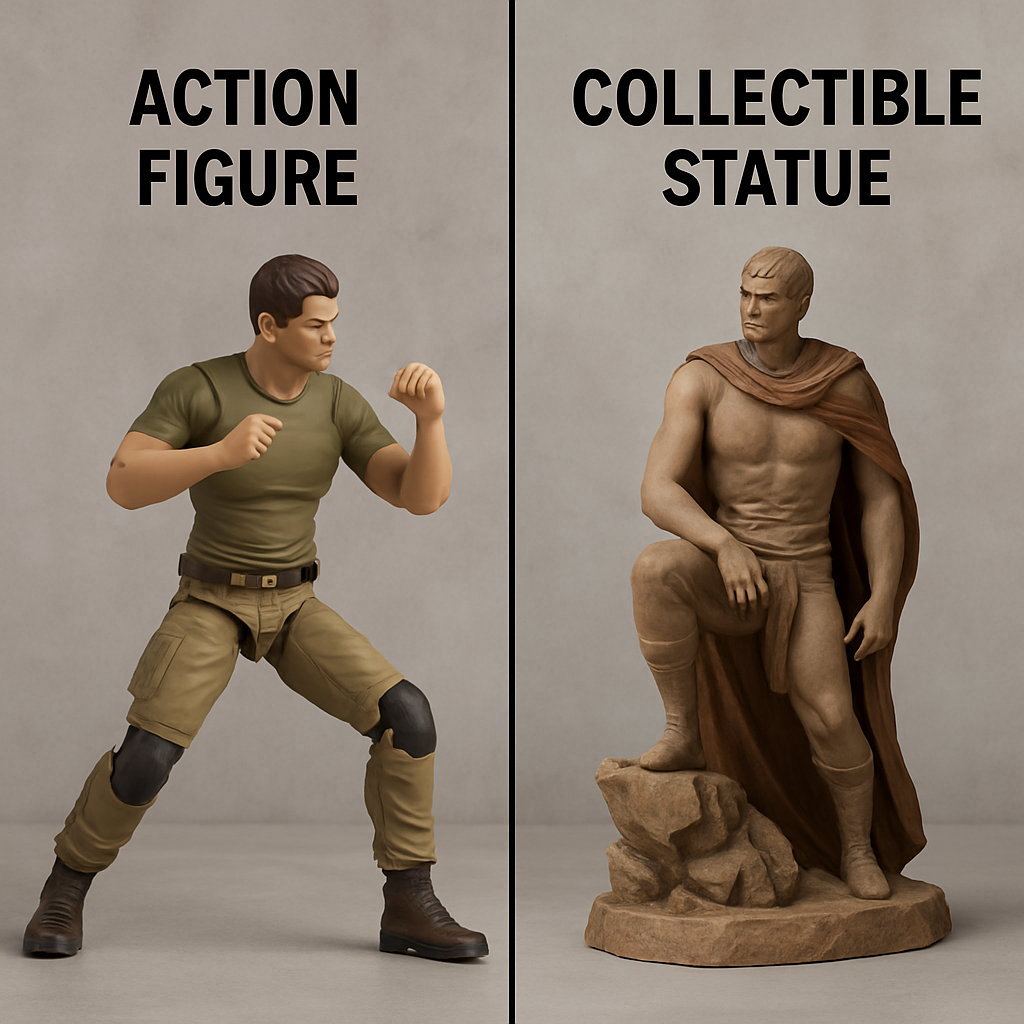 Action Figures vs Collectible Statues: Which Belongs in Your Collection?