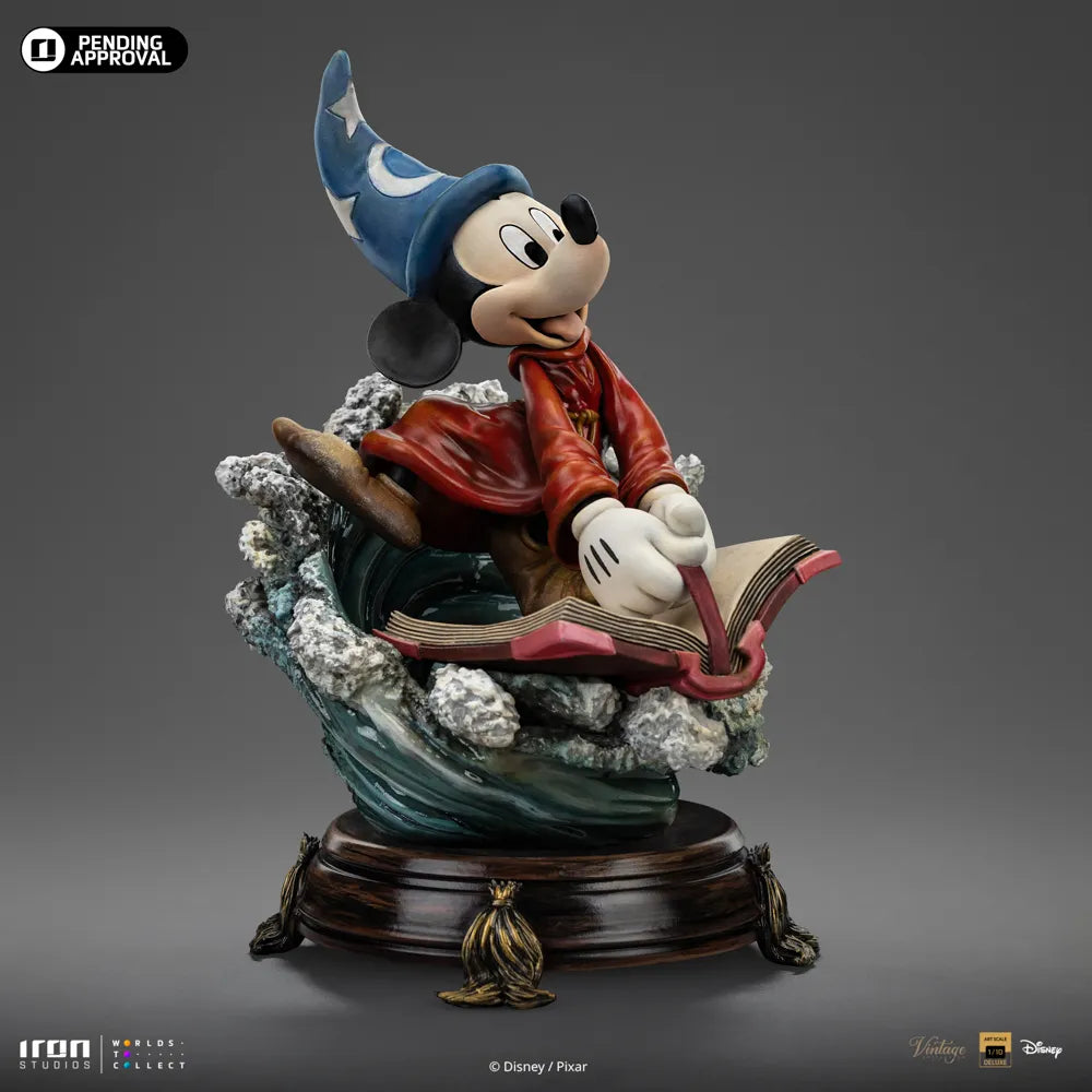Pre-Order -  Statue Sorcerer Mickey - Disney Classics - Vintage Collection - Iron Studios