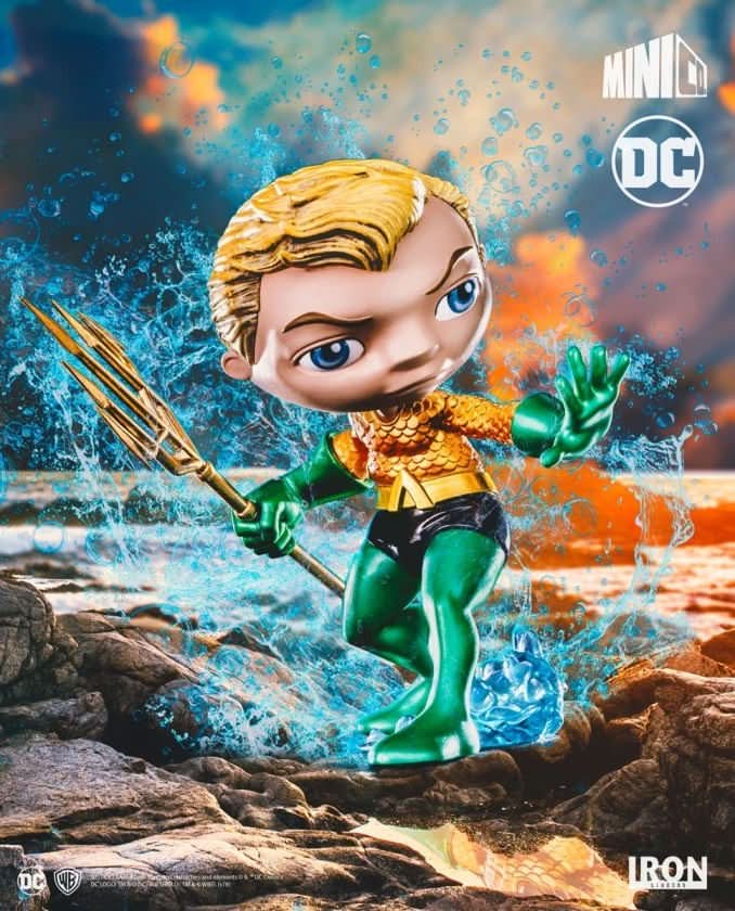 Statue Aquaman - DC Comics - MiniCo - Iron Studios