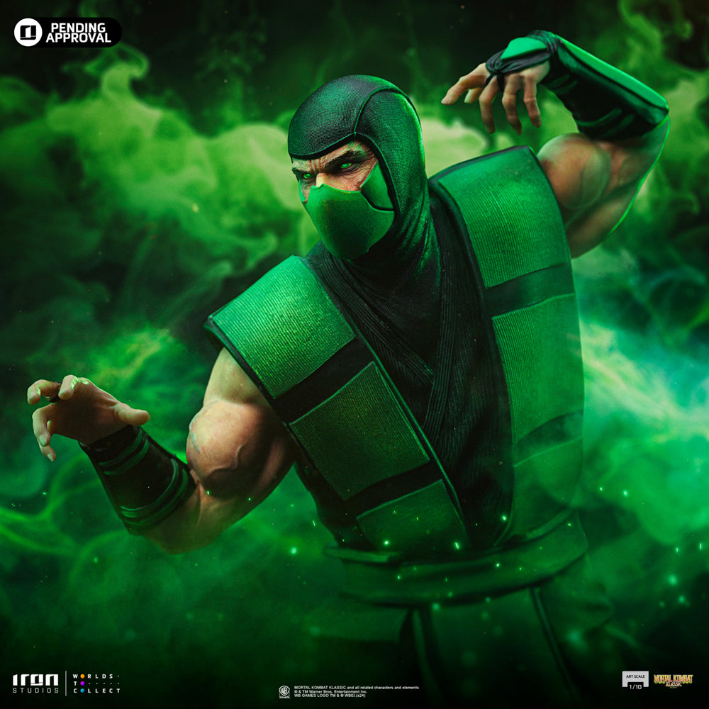 Pre-Order -  Statue Reptile - Mortal Kombat - Art Scale 1/10 - Iron Studios