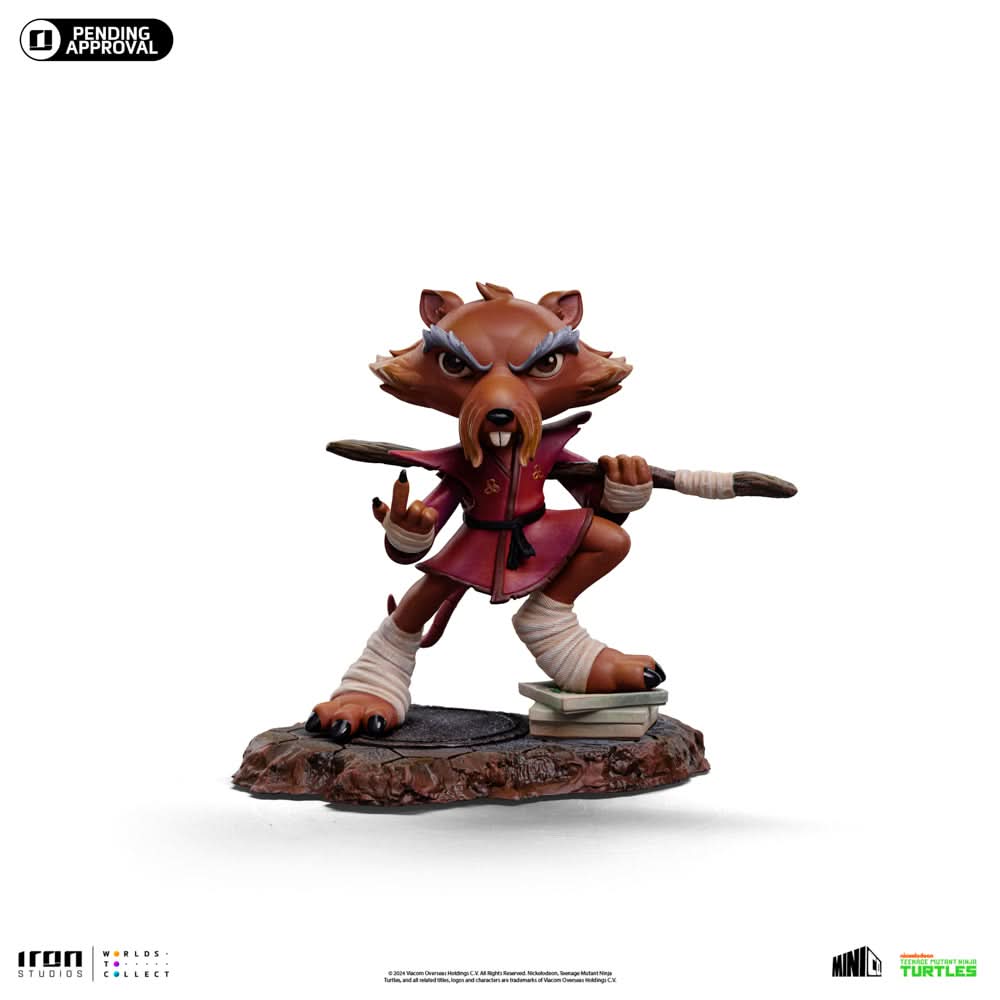 Digital Pre-Order - Statue Master Splinter - TMNT - MiniCo - Iron Studios