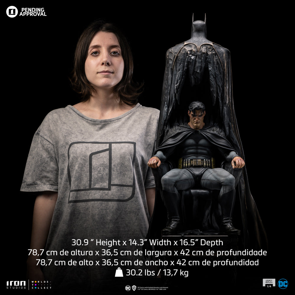 Digital Pre-Order - Statue Batman Identity - DC Comics - Legacy Replica 1/4 - Iron Studios