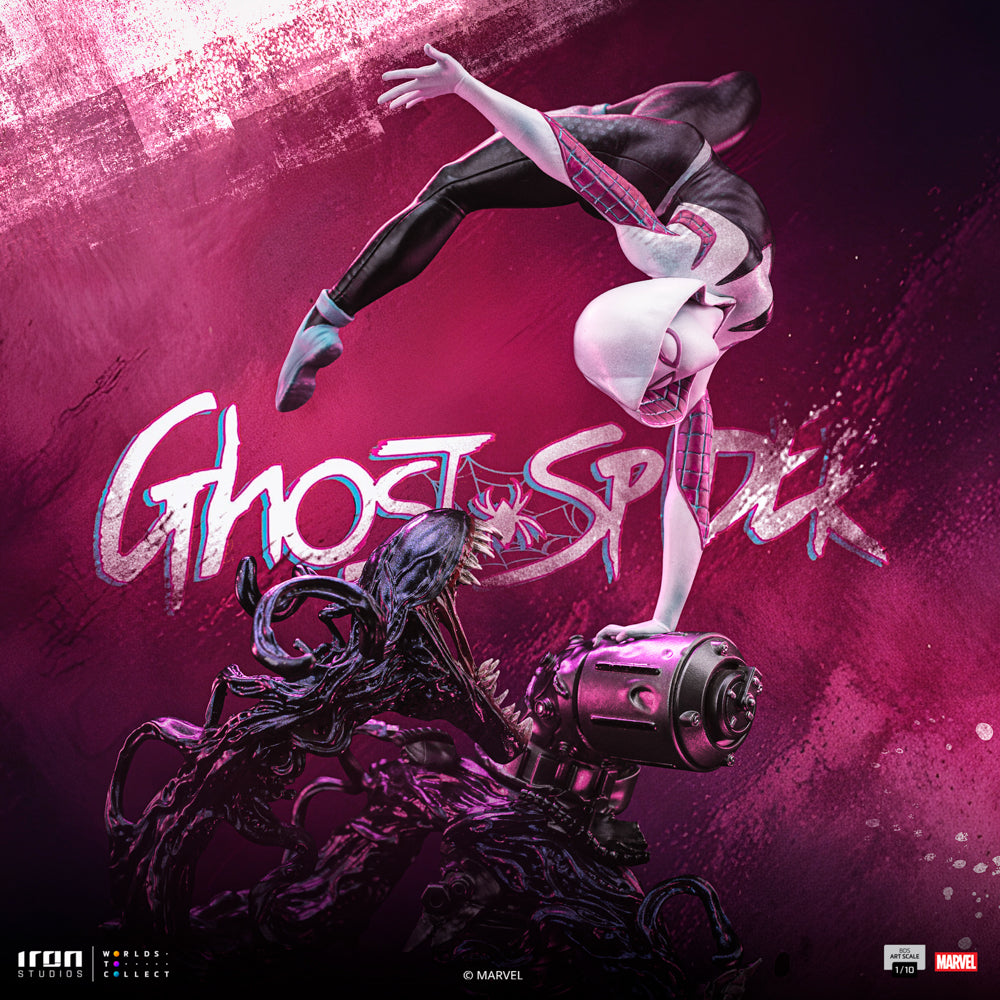 Pre-Order -  Statue Ghost-Spider - Spider-Man vs Villains Diorama - Art Scale 1/10 - Iron Studios