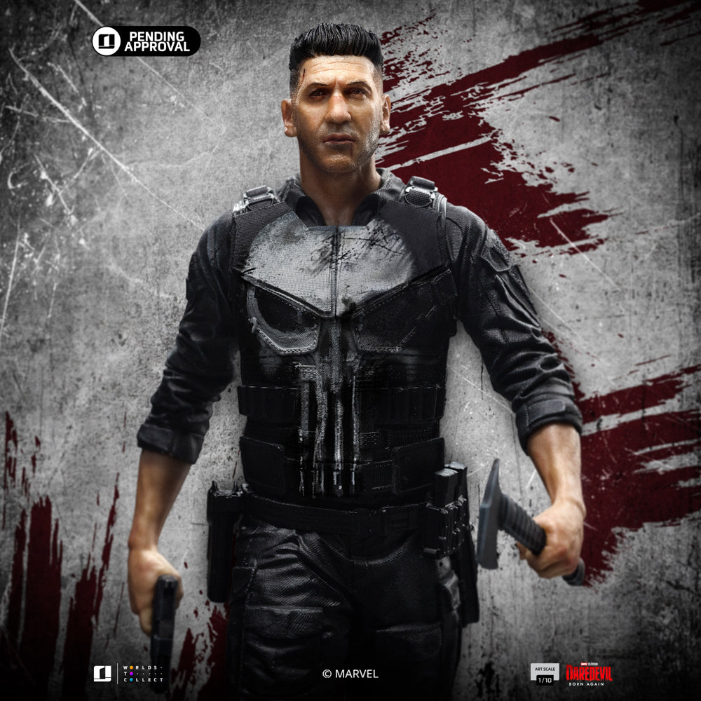 Pre-Order - Statue Punisher - Daredevil: Born Again - Art Scale 1/10 - Iron Studios