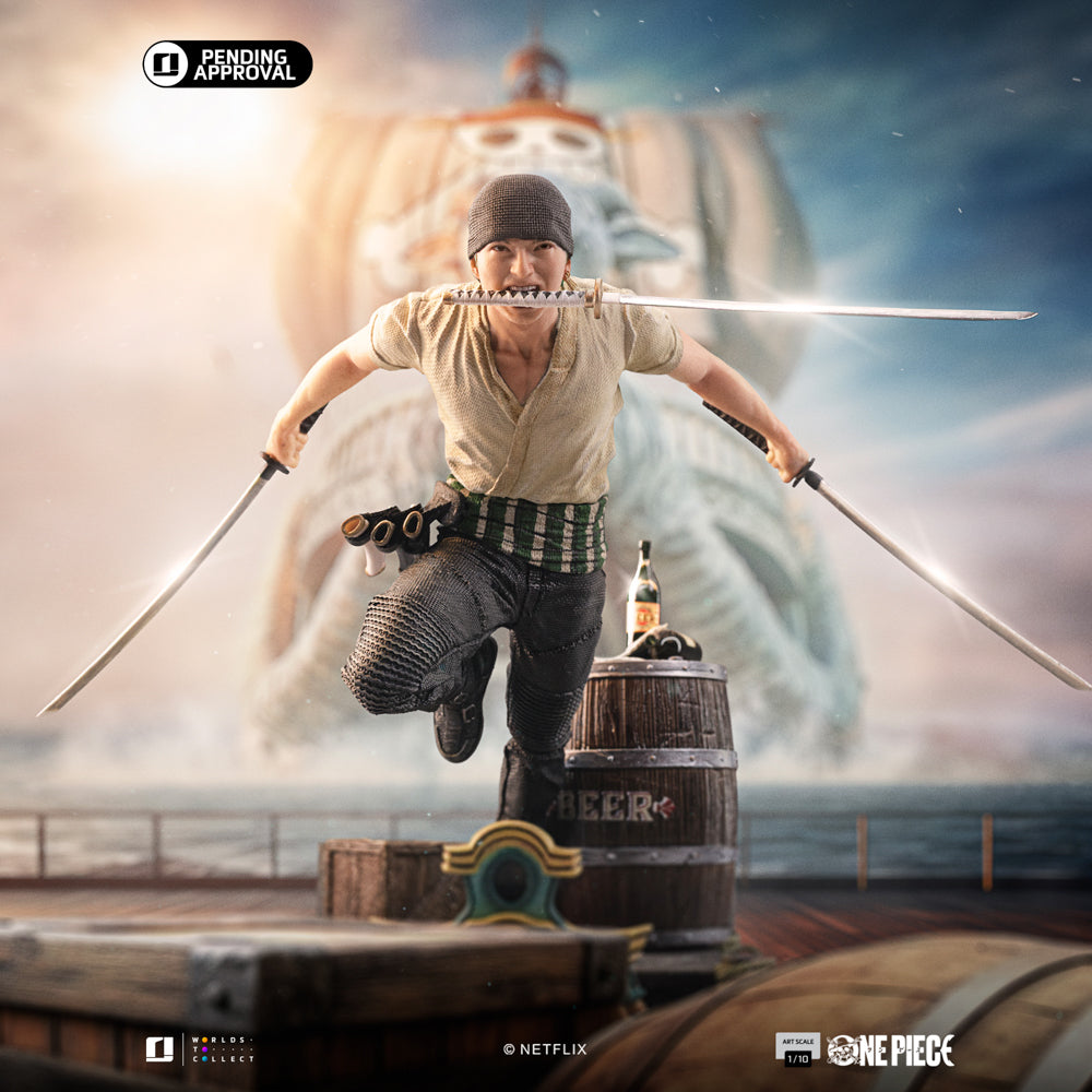 Statue Roronoa Zoro - One Piece - Art Scale 1/10 - Iron Studios