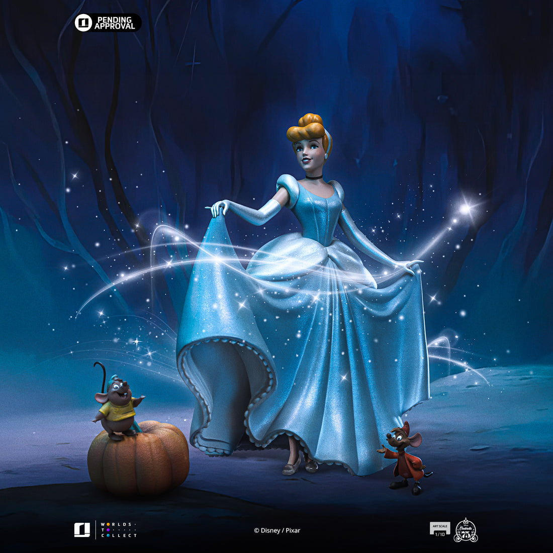 Statue Cinderella - Disney Classics - Art Scale 1/10 - Iron Studios