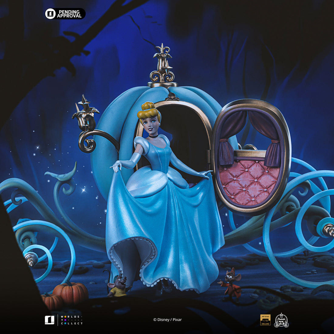 Statue Cinderella Deluxe - Disney Classics - Art Scale 1/10 - Iron Studios