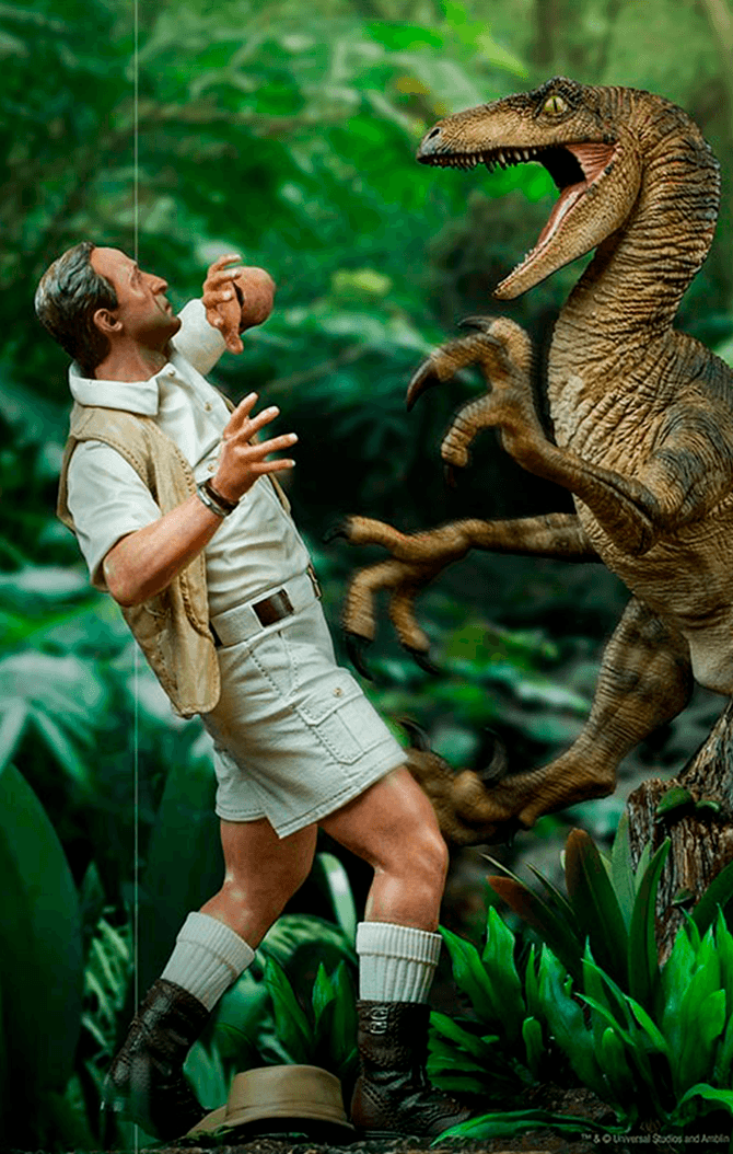 Statue Clever Girl - Jurassic Park - Art Scale 1/10 - Iron Studios