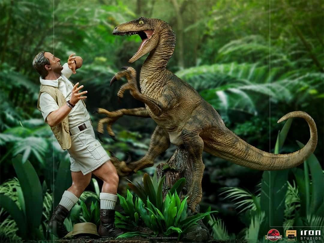 Statue Clever Girl - Jurassic Park - Art Scale 1/10 - Iron Studios