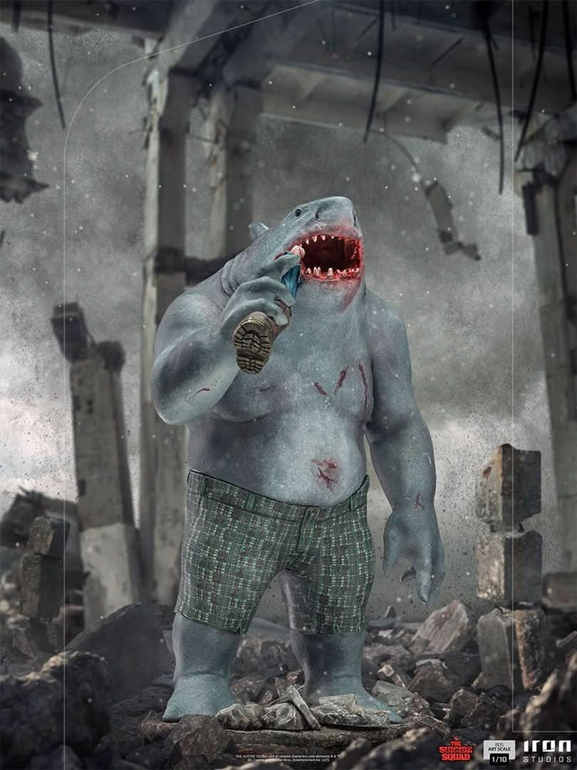 Statue King Shark - The Suicide Squad - Art Scale 1/10 - Iron Studios