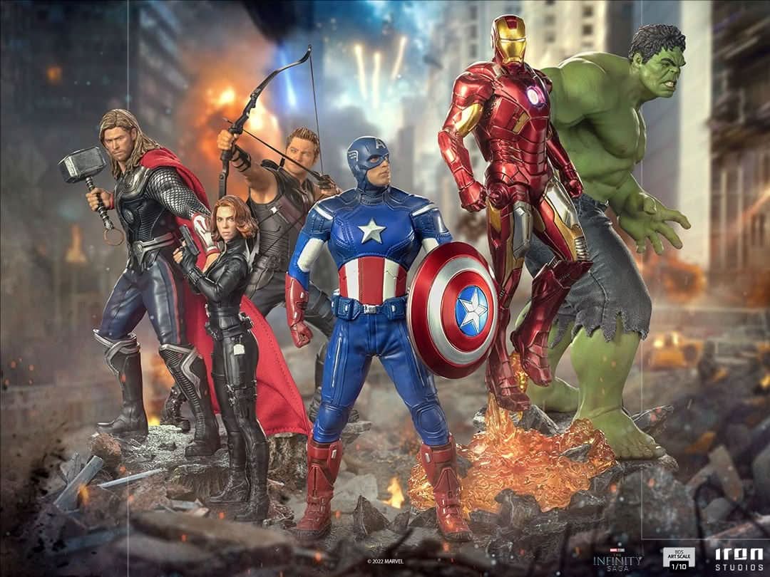 Statue Thor (Battle of New York) - Infinity Saga - Art Scale 1/10 - Iron Studios