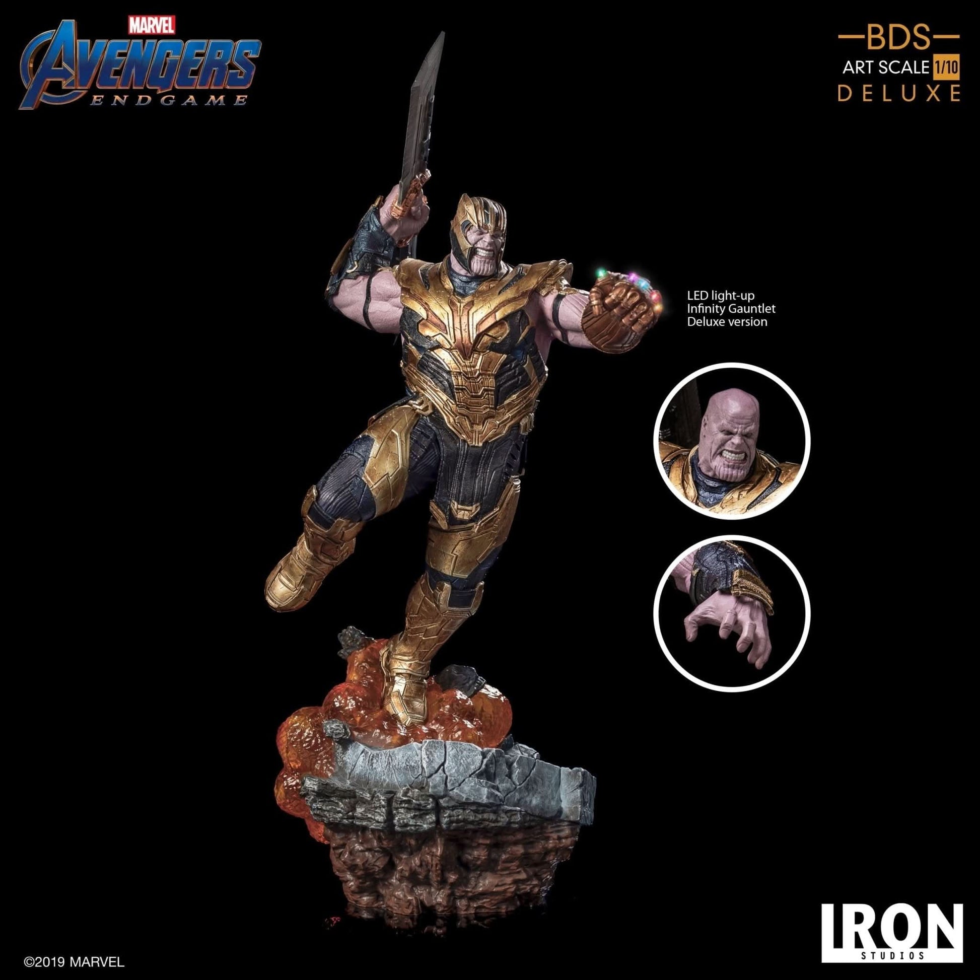 Statue Thanos Deluxe - Art Scale 1/10 - Avengers: Endgame - Iron Studios
