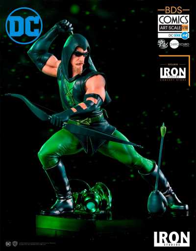 Statue Green Arrow By Ivan Reis - DC Comics - Art Scale 1/10 - Series 4 - Iron Studios