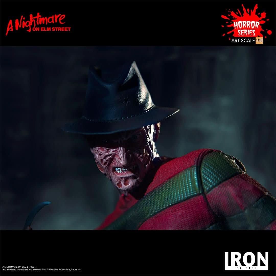 Statue Freddy Krueger (Regular) - A Nightmare on Elm Street - Art Scale 1/10 - Iron Studios