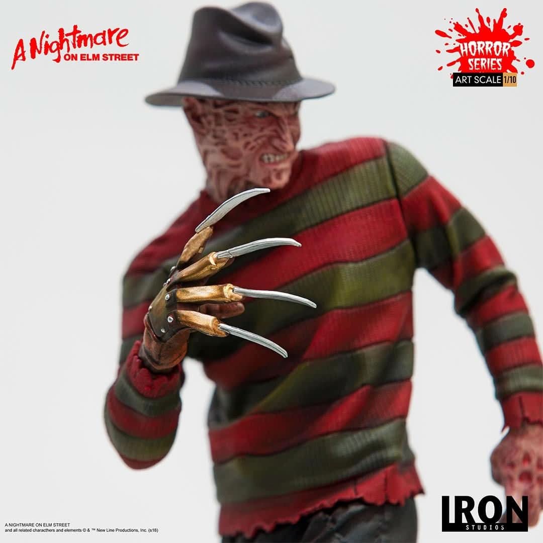Statue Freddy Krueger (Regular) - A Nightmare on Elm Street - Art Scale 1/10 - Iron Studios