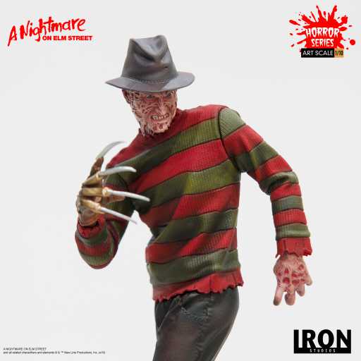 Statue Freddy Krueger (Regular) - A Nightmare on Elm Street - Art Scale 1/10 - Iron Studios