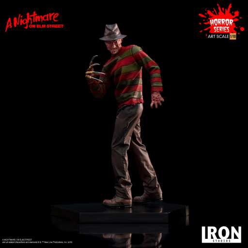Statue Freddy Krueger (Regular) - A Nightmare on Elm Street - Art Scale 1/10 - Iron Studios