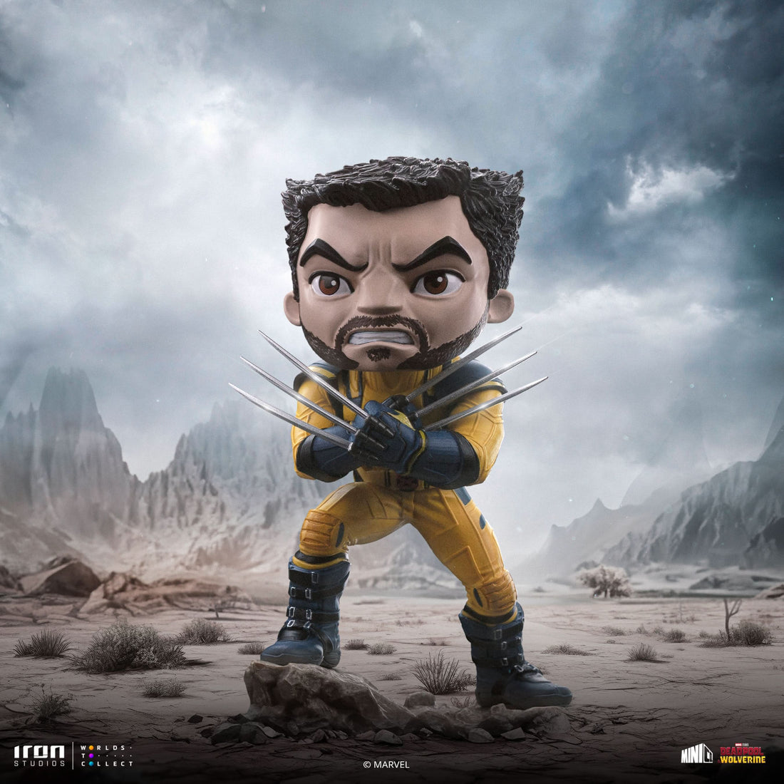 Statue Wolverine (Unmasked) - Deadpool & Wolverine - Minico - Iron Studios