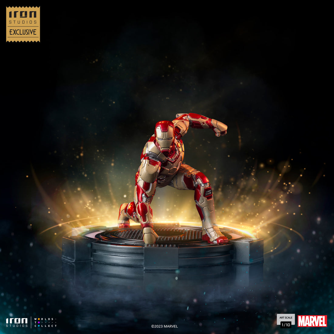 Statue Iron Man Mark XLII (2023 Event Exclusive) - The Infinity Saga - Art Scale 1/10 - Iron Studios