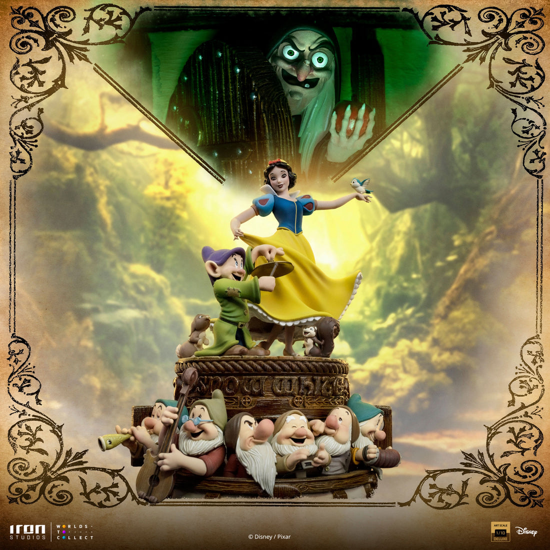 Pre-Order -  Statue Snow White Deluxe - Snow White and the Seven Dwarves - Art Scale 1/10 - Iron Studios