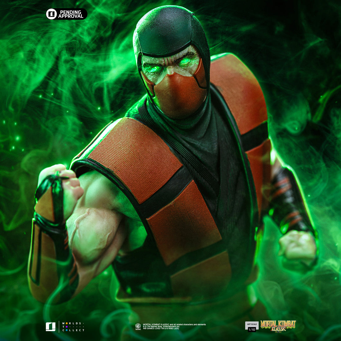 Statue Ermac (Ninjas Collection) - Mortal Kombat - Art Scale 1/10 - Iron Studios