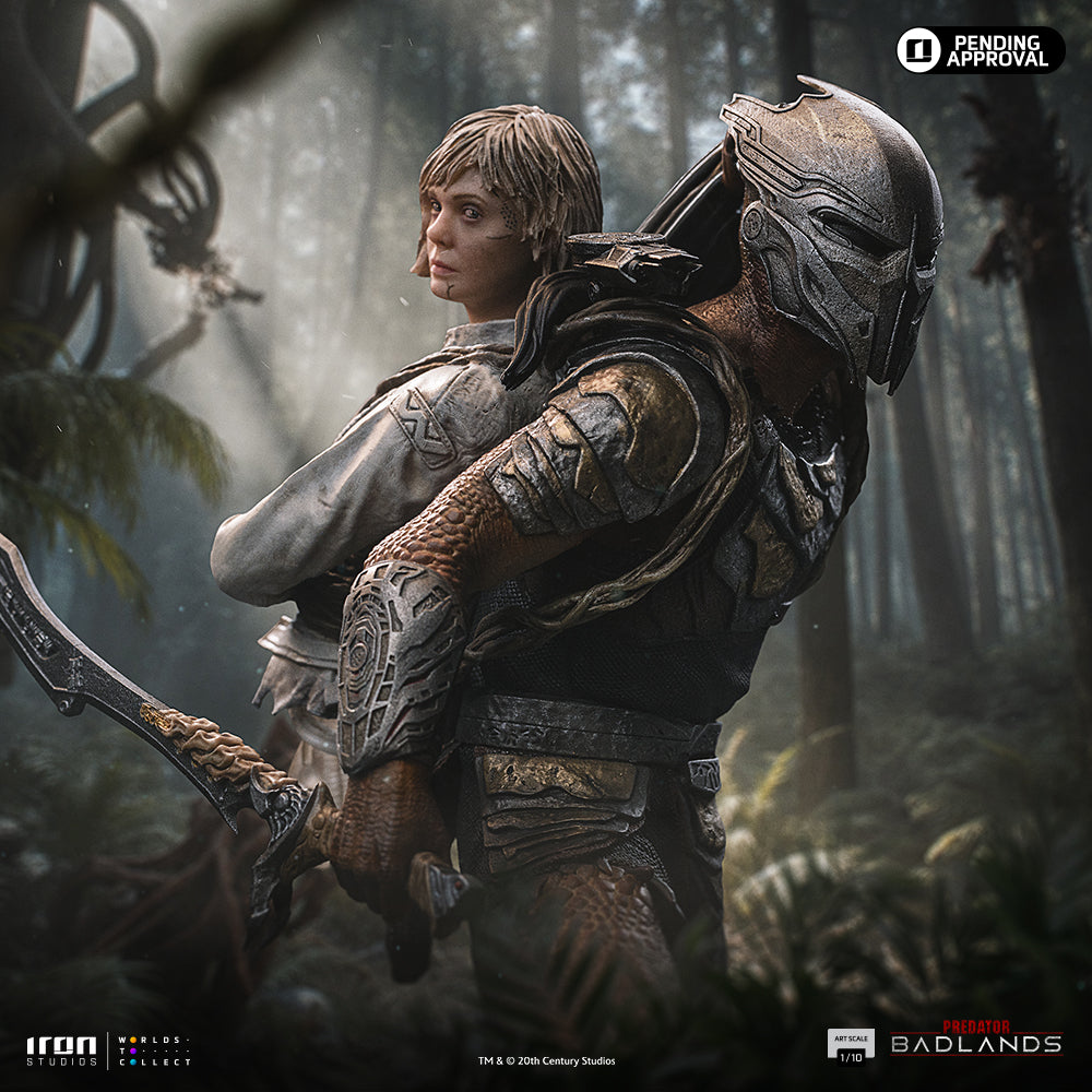 Pre-Order - Predator Dek & Thia - Predator: Badlands - Art Scale 1/10 - Iron Studios