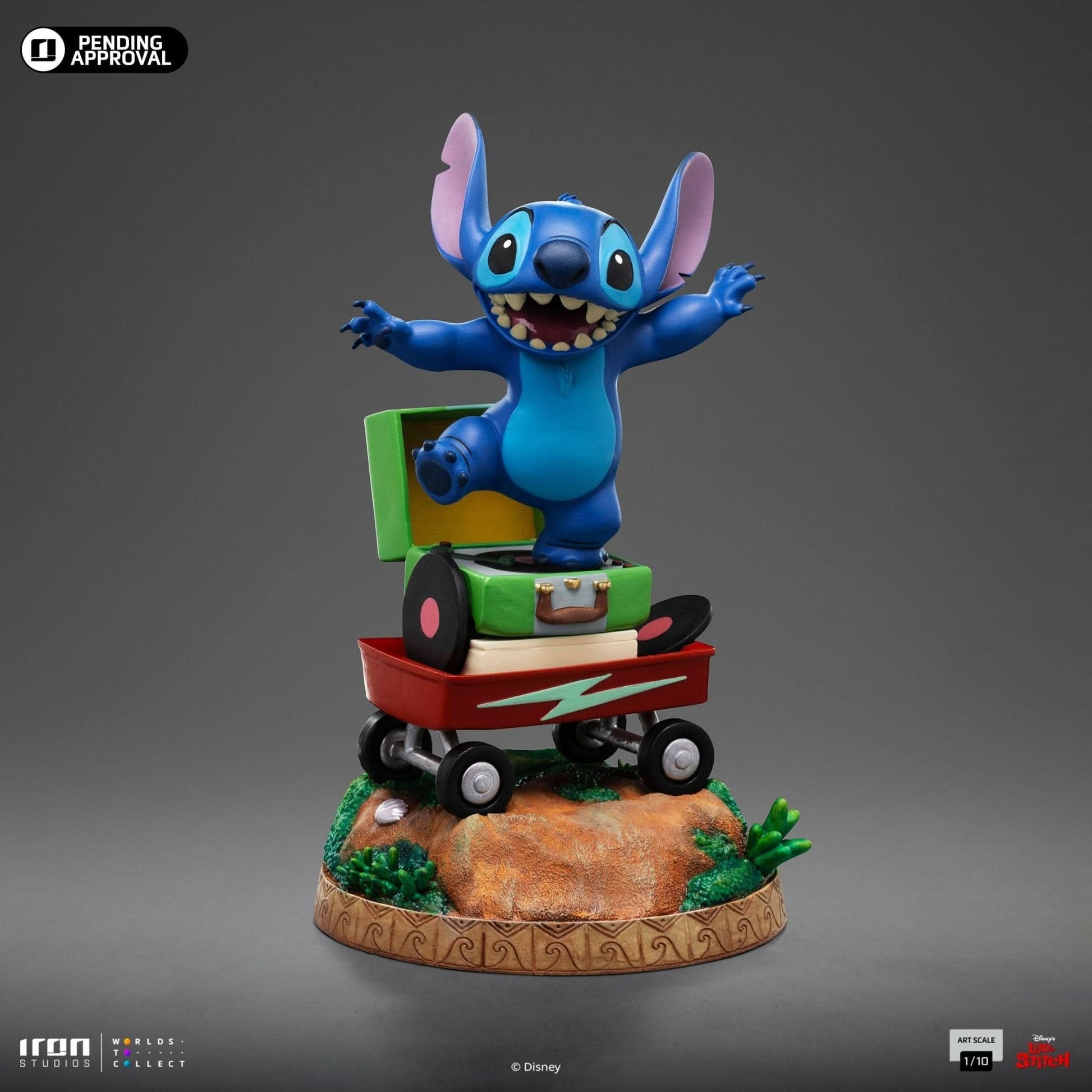 Digital Pre - Order - Statue Stitch - Disney Classics - Art Scale 1/10 - Iron Studios