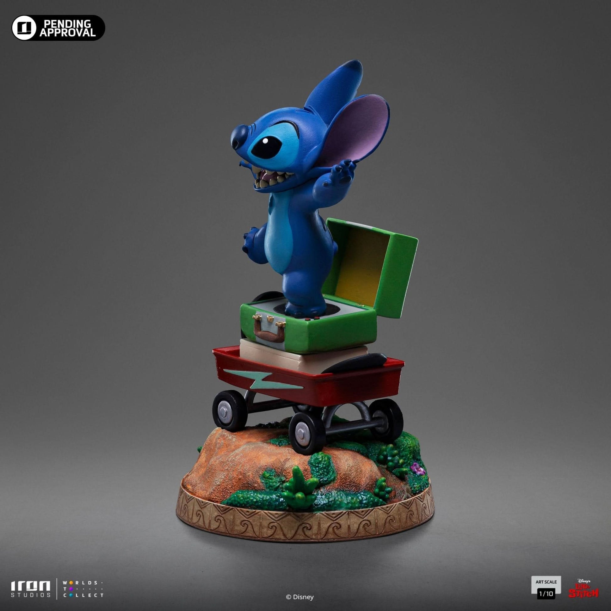 Digital Pre - Order - Statue Stitch - Disney Classics - Art Scale 1/10 - Iron Studios
