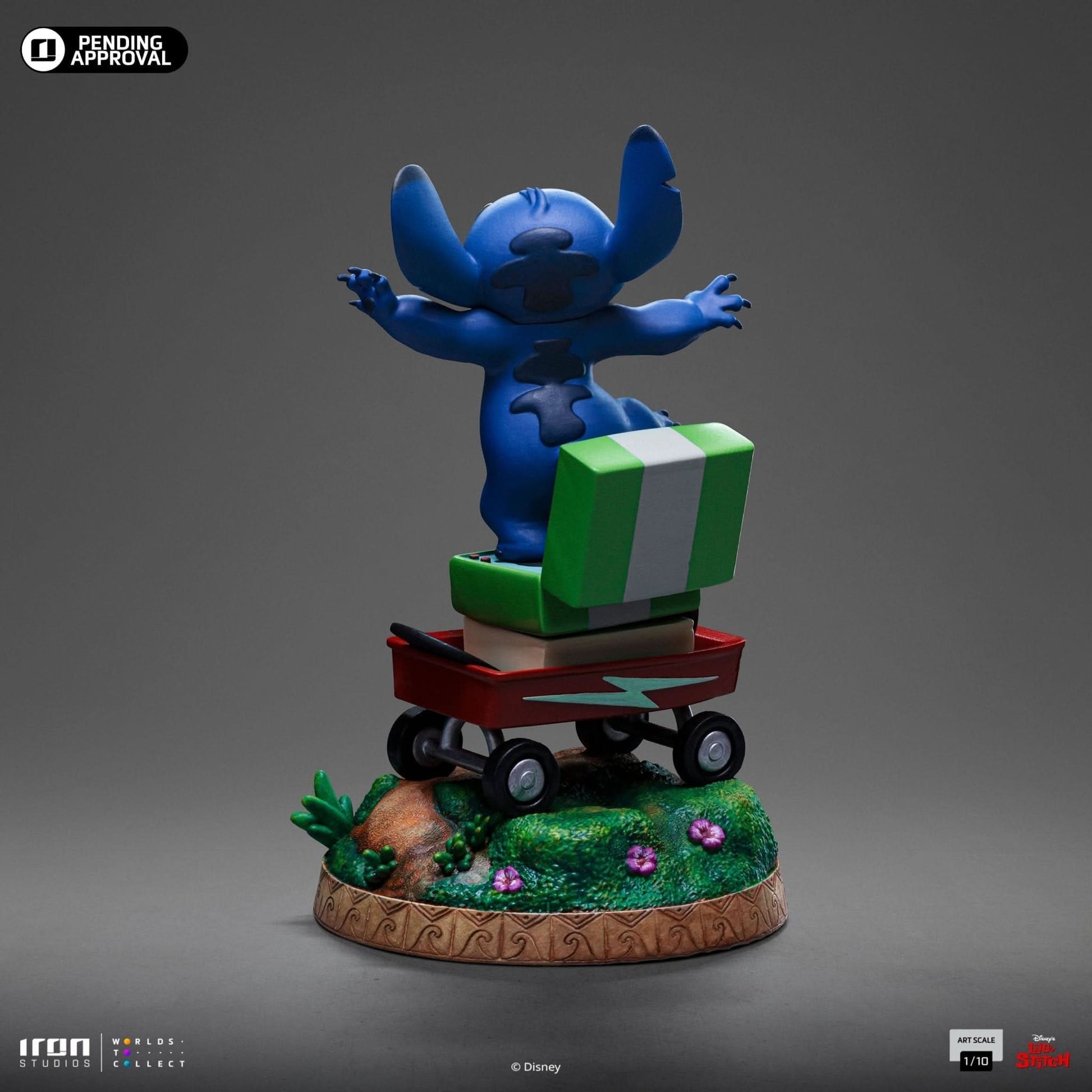 Digital Pre - Order - Statue Stitch - Disney Classics - Art Scale 1/10 - Iron Studios