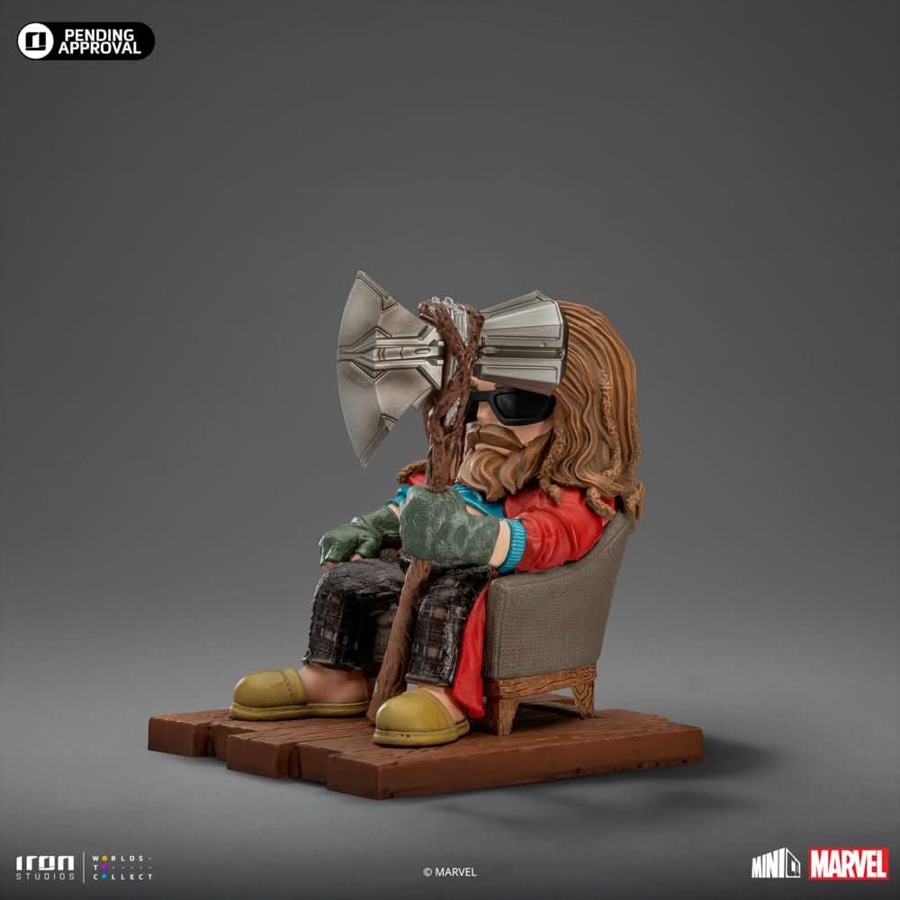 Digital Pre - Order - Statue Bro Thor - Infinity Saga - MiniCo - Iron Studios