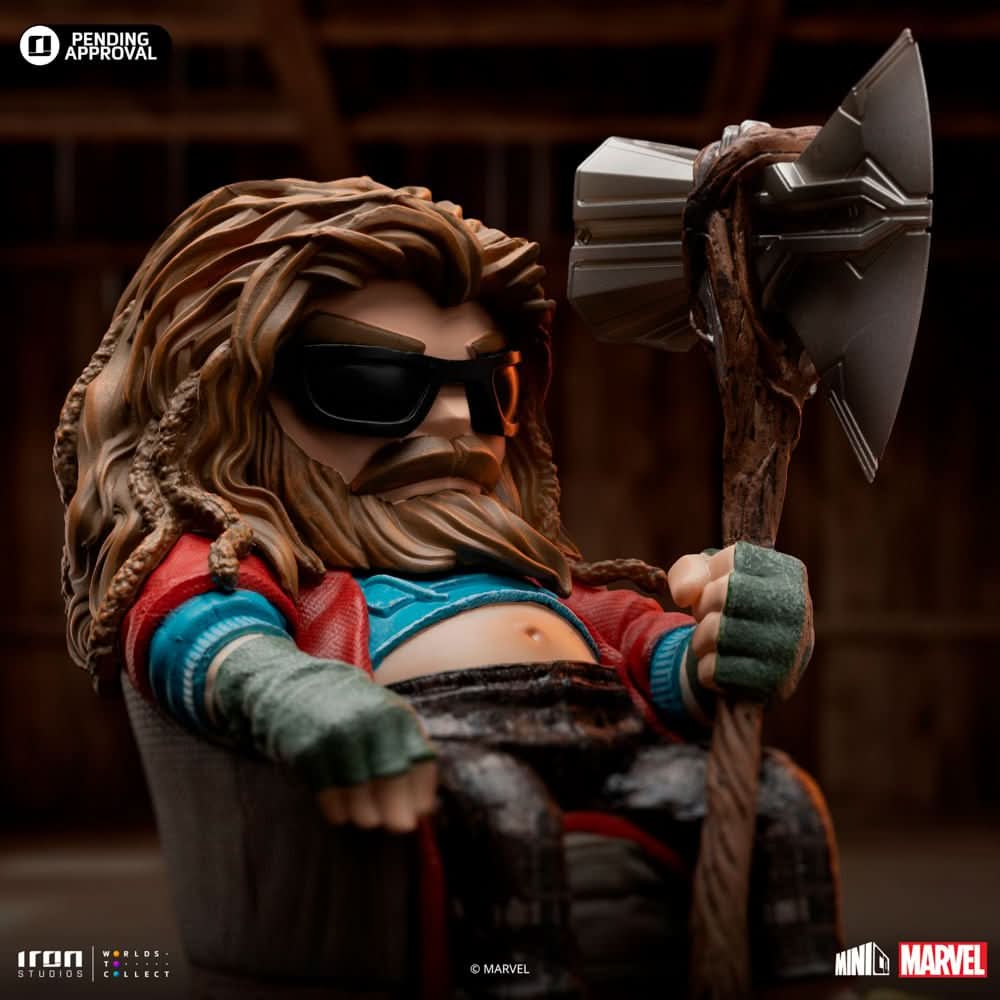 Digital Pre - Order - Statue Bro Thor - Infinity Saga - MiniCo - Iron Studios