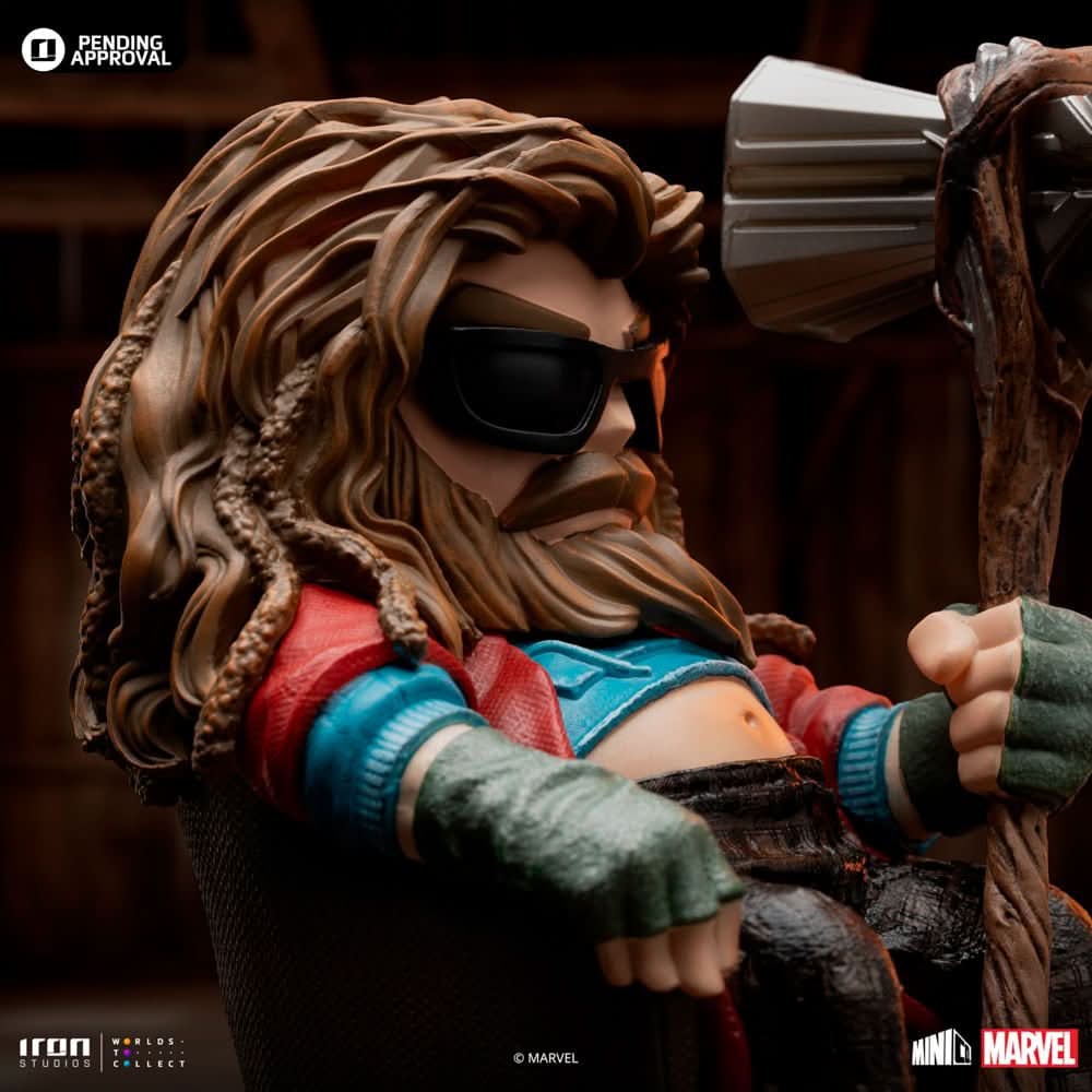 Digital Pre - Order - Statue Bro Thor - Infinity Saga - MiniCo - Iron Studios
