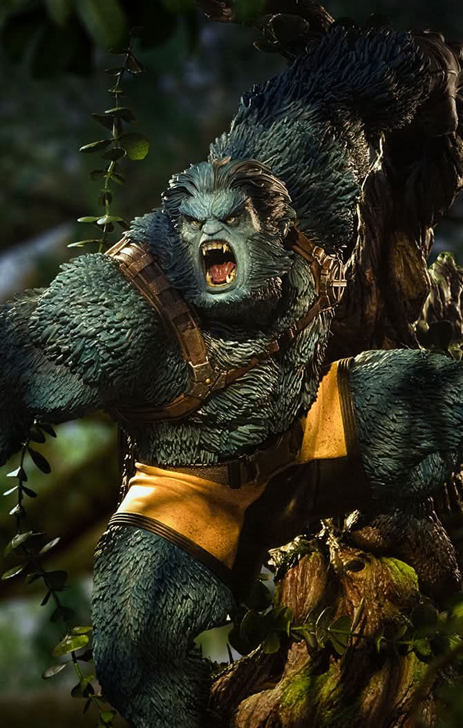 Statue Beast X-Men Legacy Replica 1/4 - Iron Studios