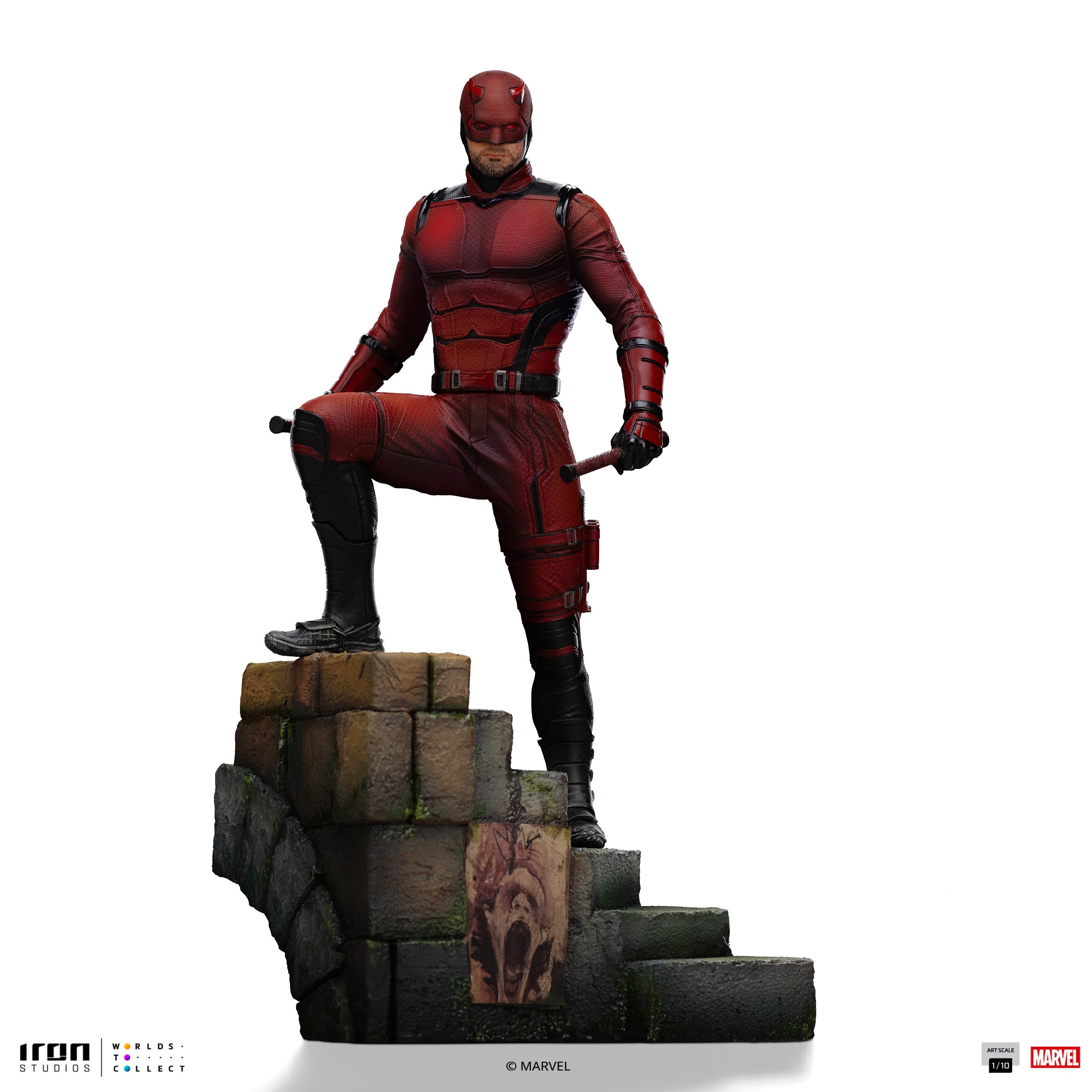 アメコミ Iron Studios Marvel Daredevil 1/10 Statue Daredevil - Daredevil: Born Again - Art Scale 1/10 - Iron