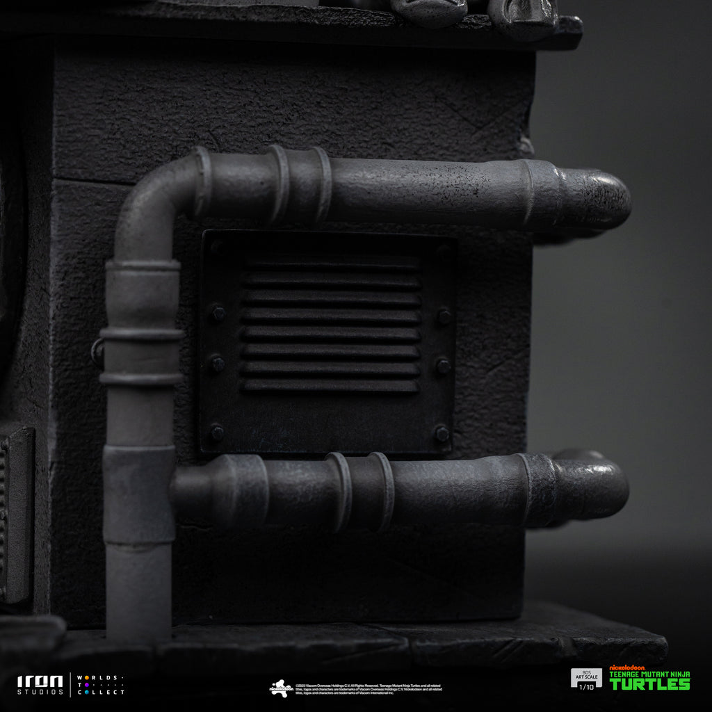 Pre-Order - Michelangelo (Black and White Variant) - Teenage Mutant Ninja Turtles - BDS Art Scale 1/10 - Iron Studios