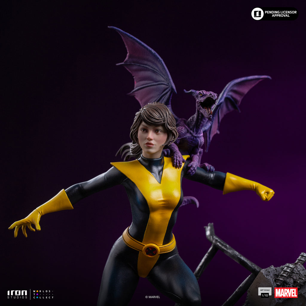 Pre-Order - Statue Kitty Pryde & Lockheed - X-Men Comics - BDS Art Scale 1/10 - Iron Studios