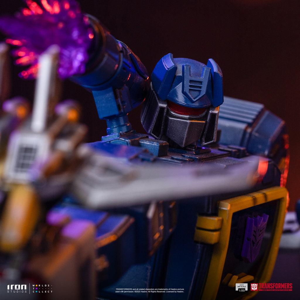 Pre-Order - Statue Soundwave - Transformers - Demi Art Scale 1/20 - Iron Studios