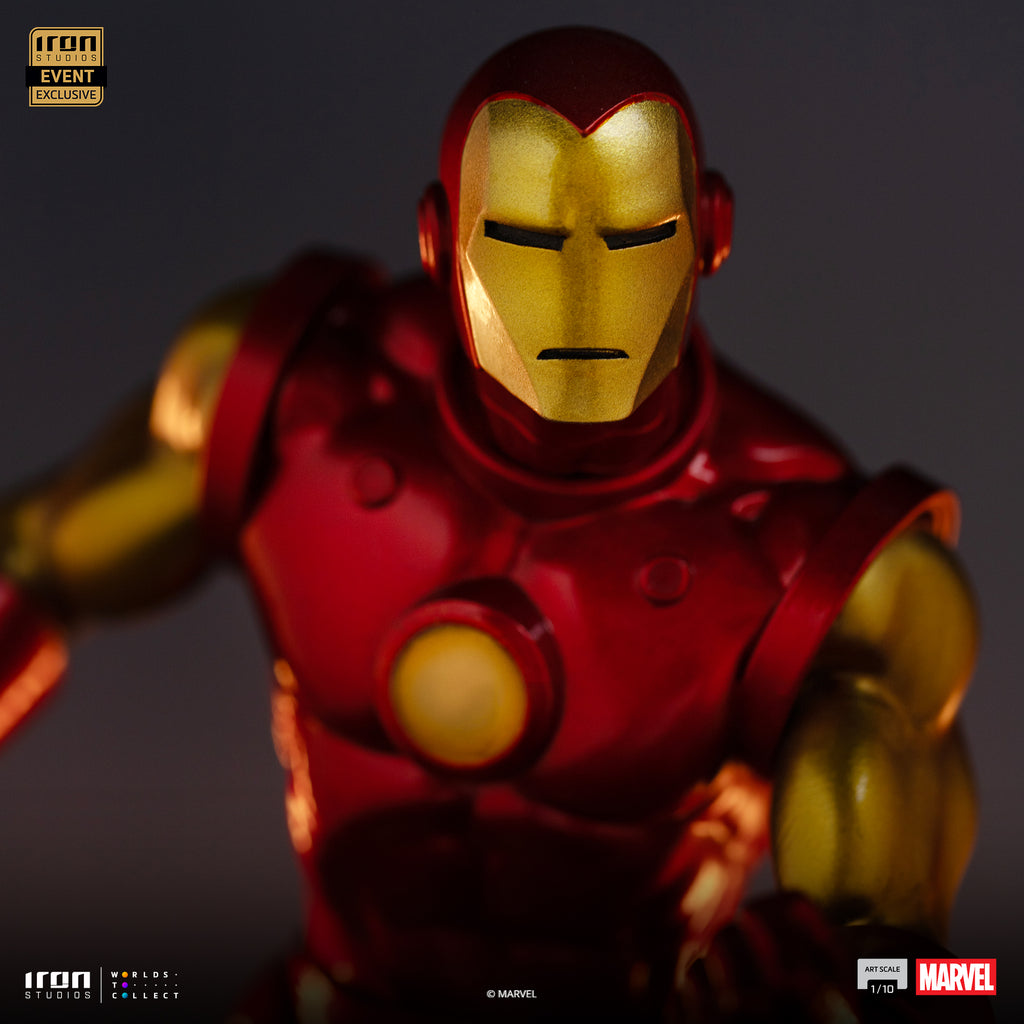 Iron Man (CCXP Event Exclusive 2025) - Marvel Comics - Art Scale 1/10 - Iron Studios