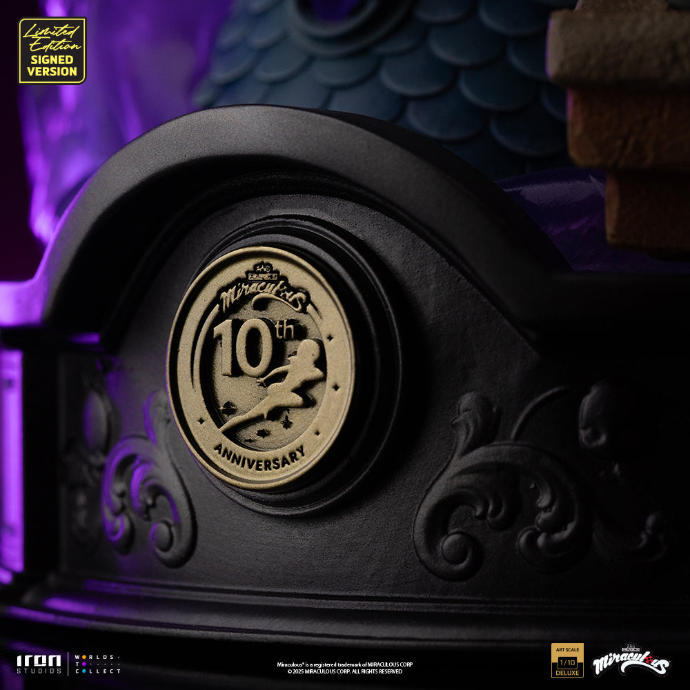 Pre-Order - Ladybug and Cat Noir - Miraculous 10th Anniversary Signed Edition - Deluxe Art Scale 1/10 - Iron Studios