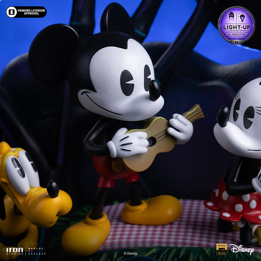 Pre-Order - Statue Mickey, Minnie and Pluto's Day at the Park  - Disney Classics - Deluxe Art Scale 1/10 - Iron Studios