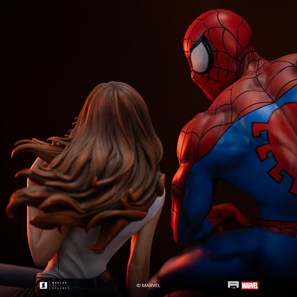 Pre-Order - Statue Spider-Man and Mary Jane - Marvel Comics - Diorama 1/6 - Iron Studios