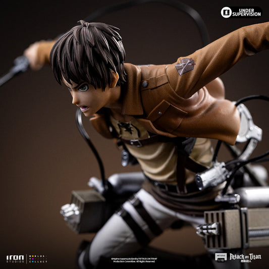Pre-Order - Statue Eren Yeager - Attack on Titan - Art Scale 1/10 - Iron Studios