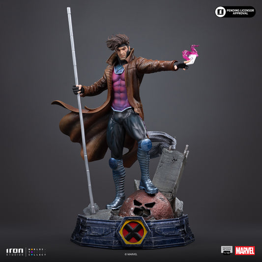 Pre-Order - Statue Gambit Unleashed - X-Men - Art Scale 1/10 - Iron Studios