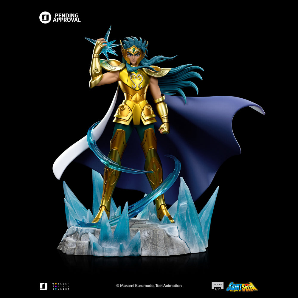 Pre-Order -  Statue Aquarius Camus - Saint Seiya - Art Scale 1/10 - Iron Studios