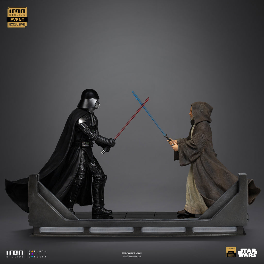 Darth Vader vs Obi-Wan Kenobi (CCXP Event Exclusive 2025) - Star Wars - Art Scale 1/10 - Iron Studios