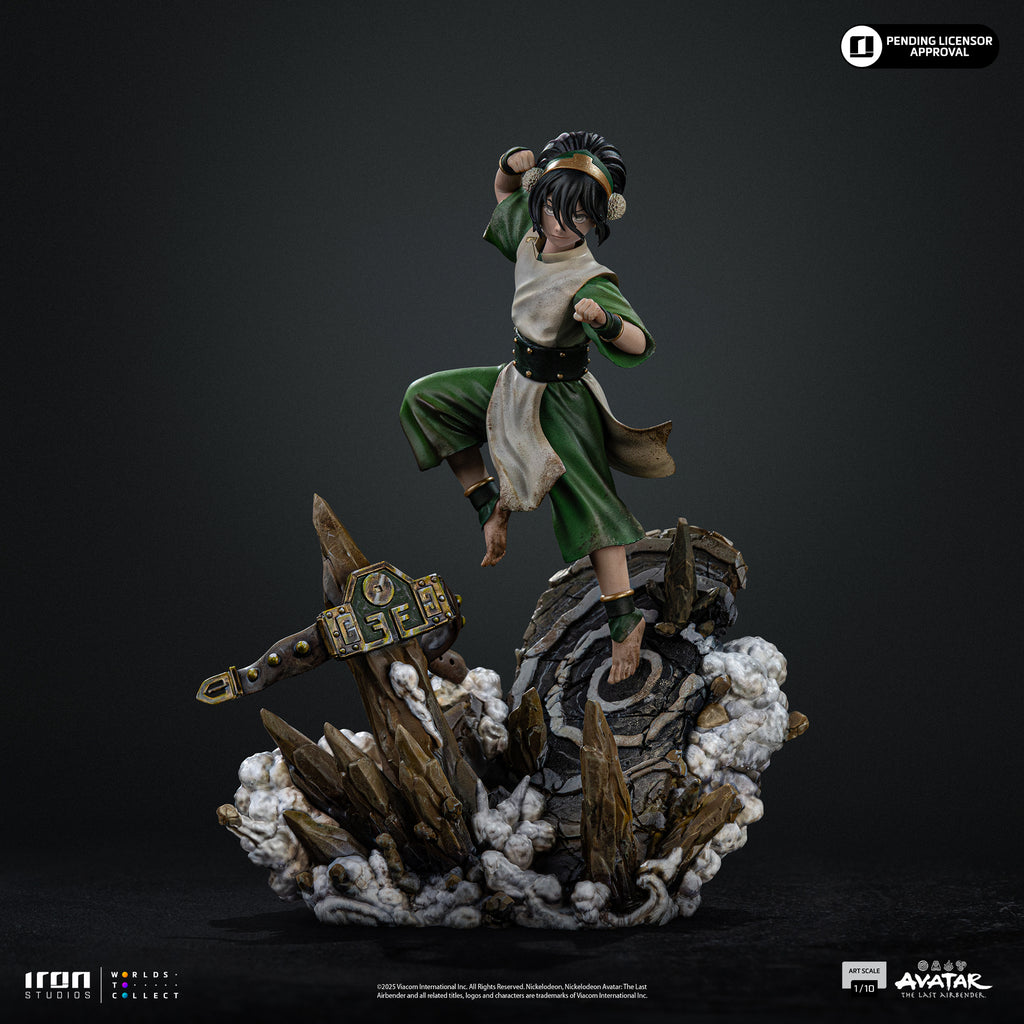 Pre-Order - Statue Toph Beifong - Avatar: The Last Airbender - Art Scale 1/10 - Iron Studios