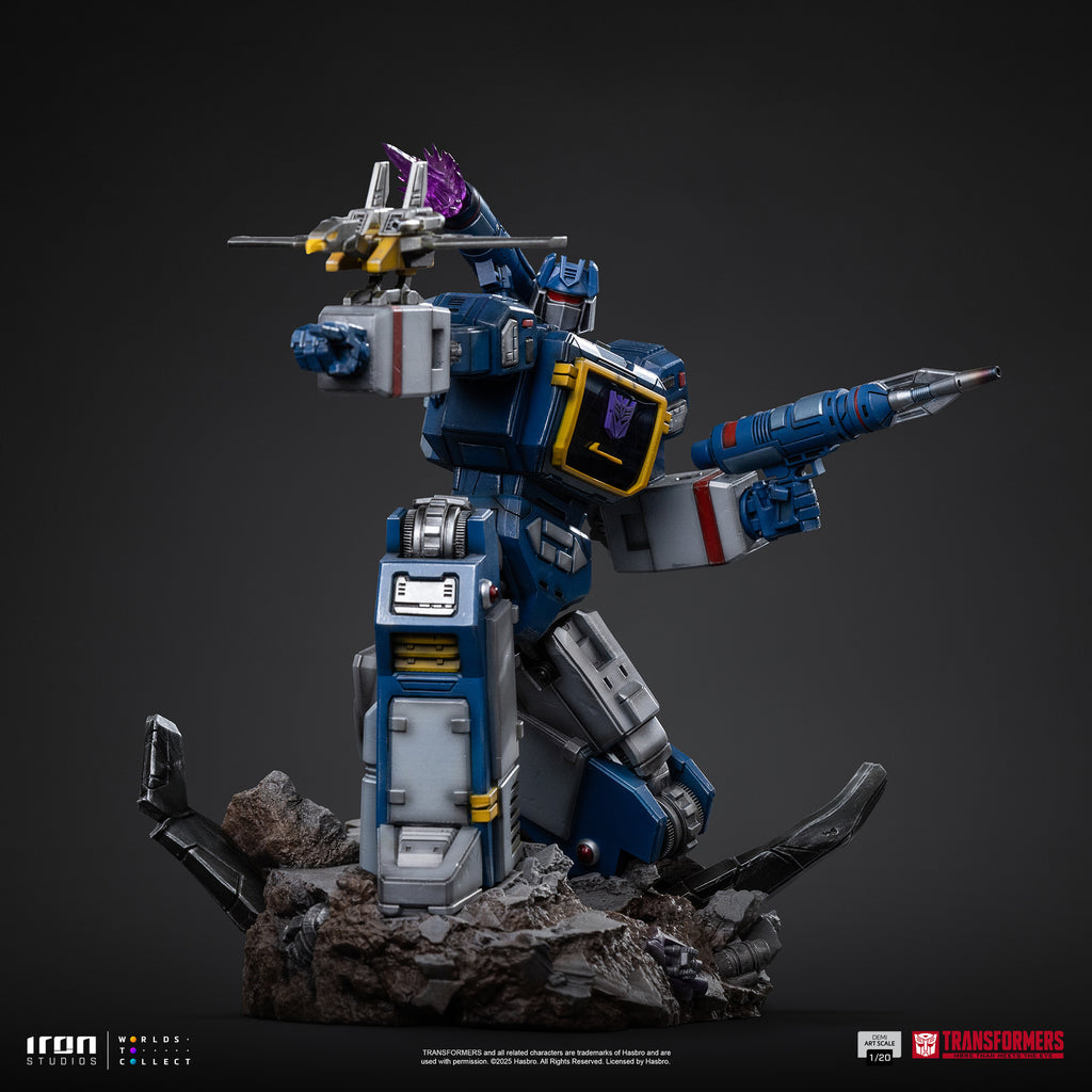 Pre-Order - Statue Soundwave - Transformers - Demi Art Scale 1/20 - Iron Studios