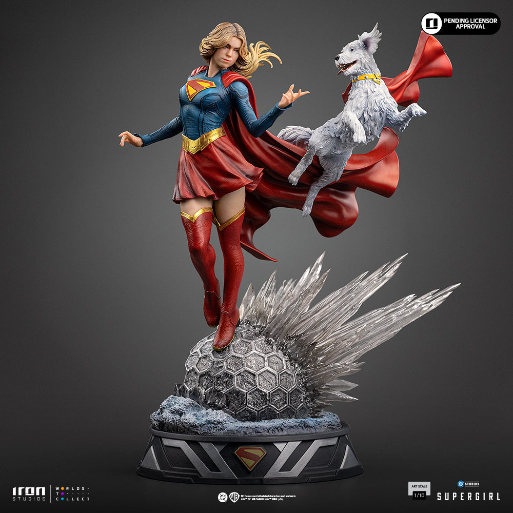 Pre-Order - Supergirl & Krypto - Supergirl Movie - Art Scale 1/10