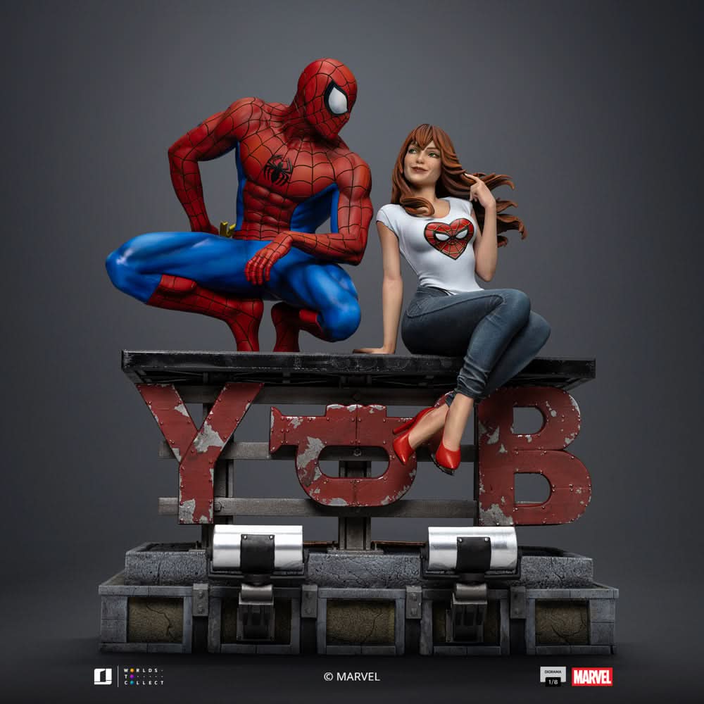 Pre-Order - Statue Spider-Man and Mary Jane - Marvel Comics - Diorama 1/6 - Iron Studios