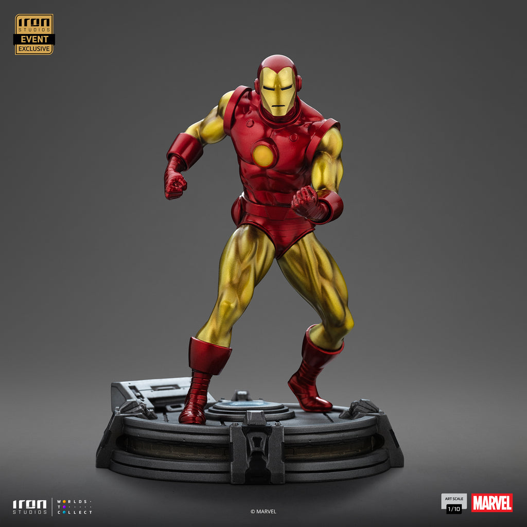 Iron Man (CCXP Event Exclusive 2025) - Marvel Comics - Art Scale 1/10 - Iron Studios